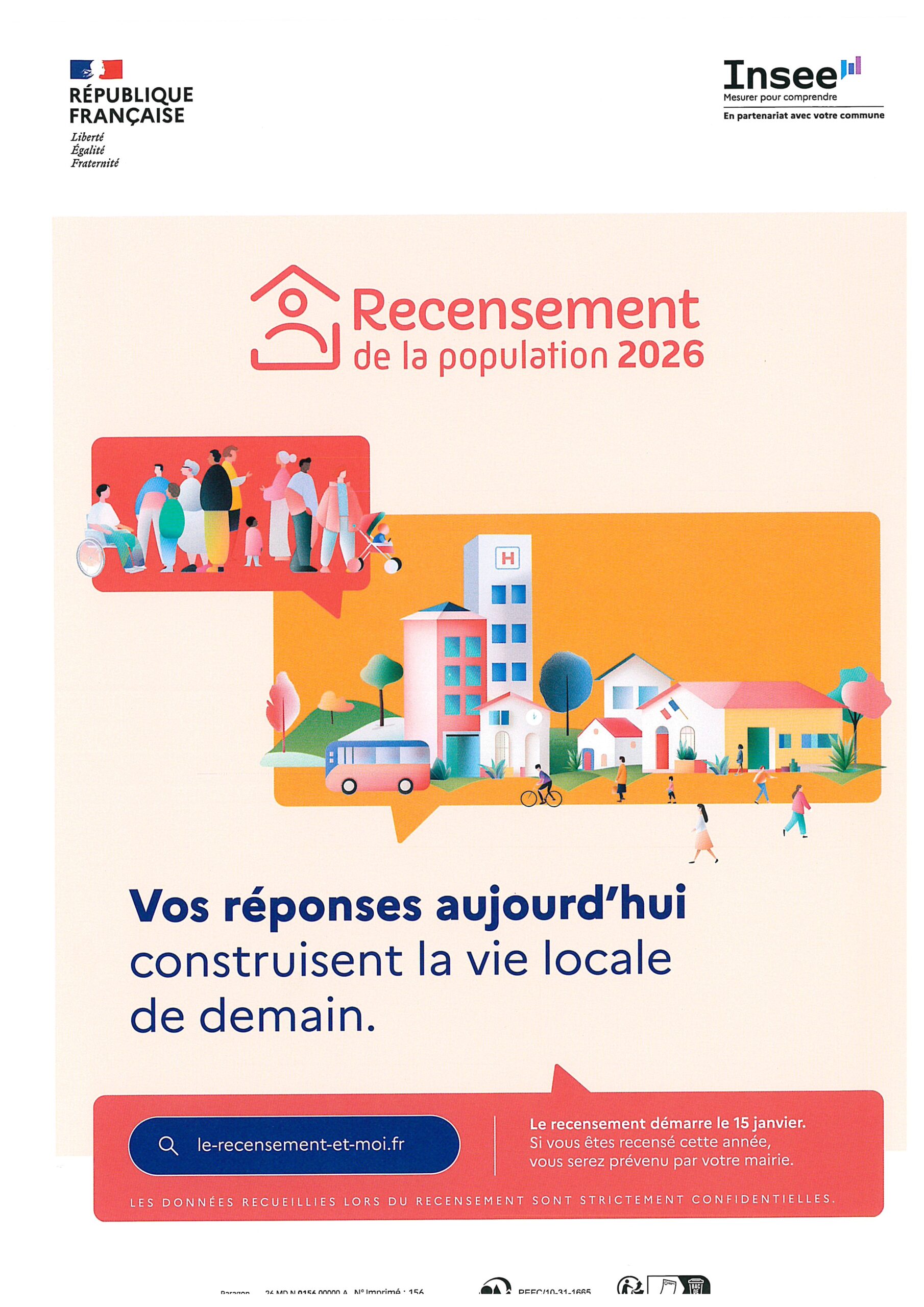 RECENSEMENT POPULATION GIBEL DU 15 JANVIER AU 14 FEVRIER 2026